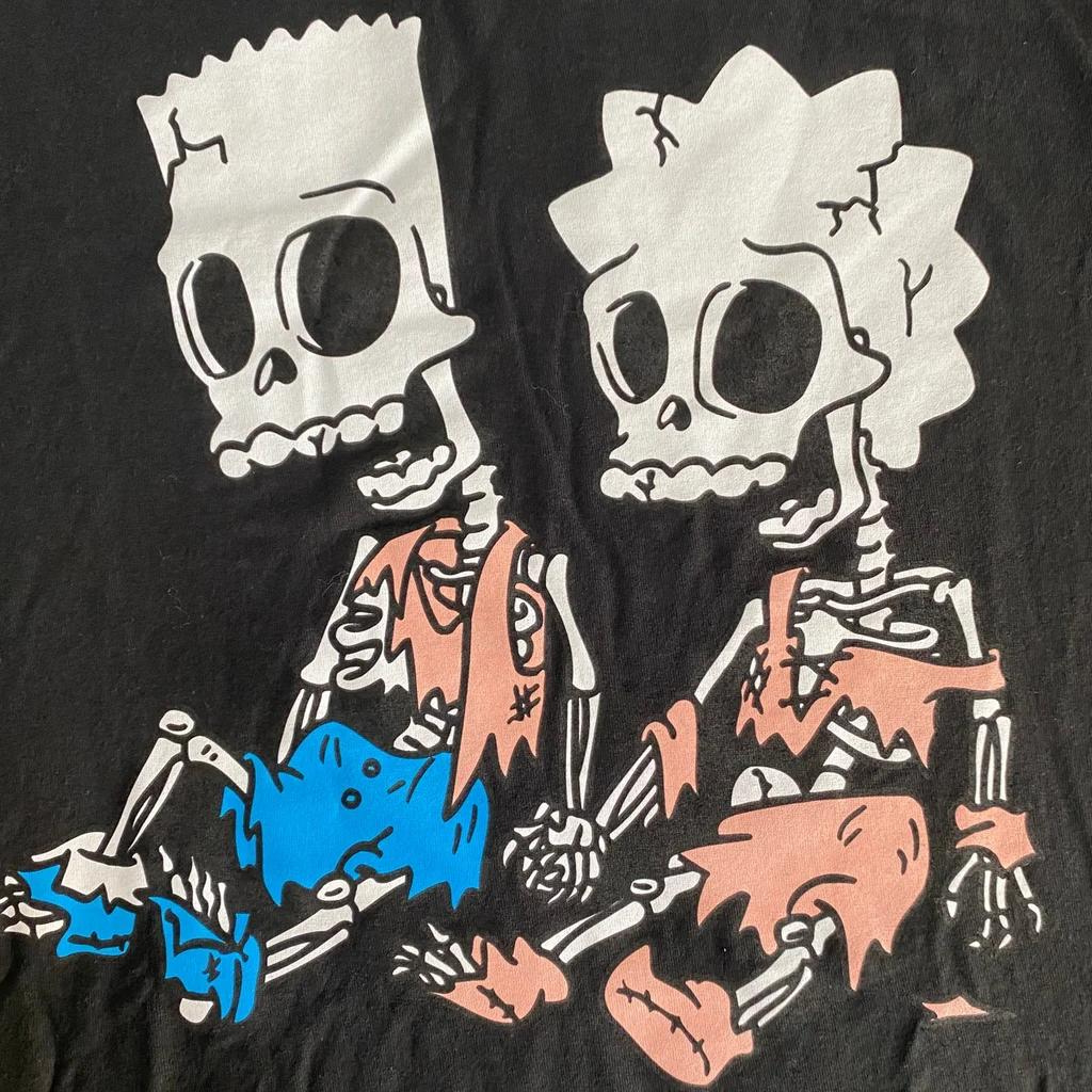 Bart and Lisa Skeletons